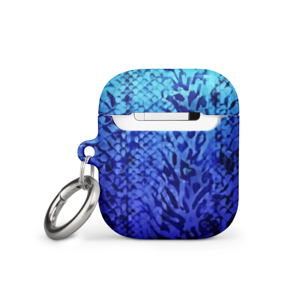 Blue Snake & Leopard Print Case for AirPods®