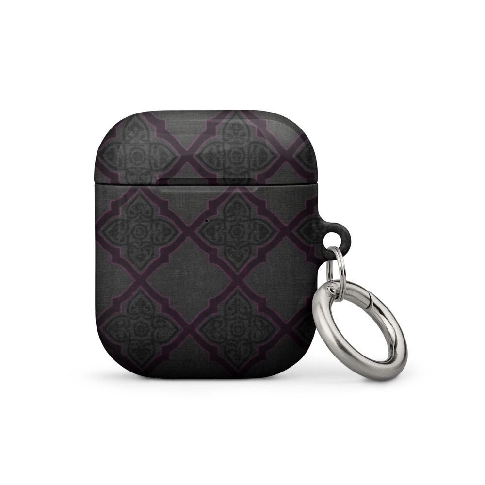 Black and Purple Whimsy Mall Goth Print Case for AirPods®