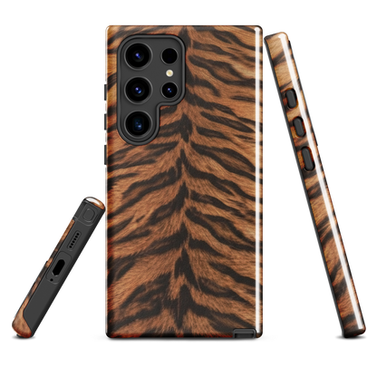 Tiger Print Tough Case for Samsung