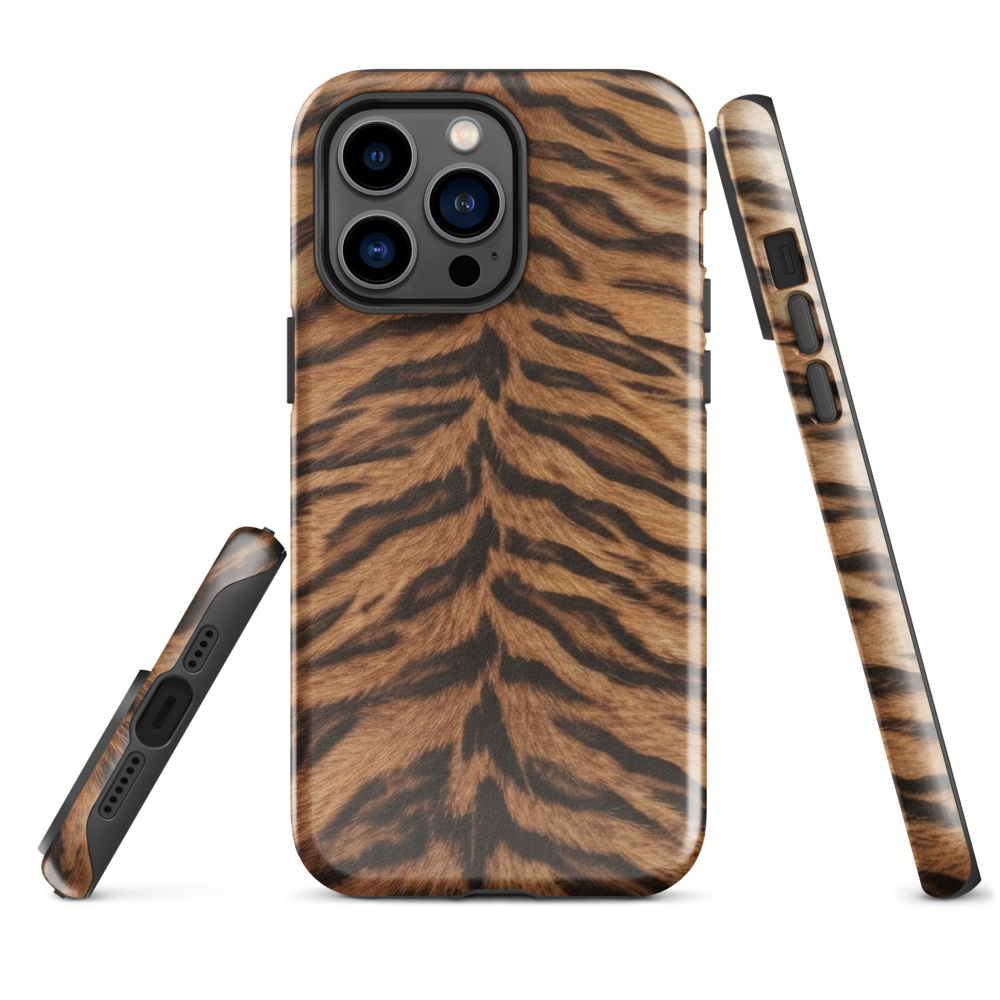 Tiger Print Tough Case for iPhone®