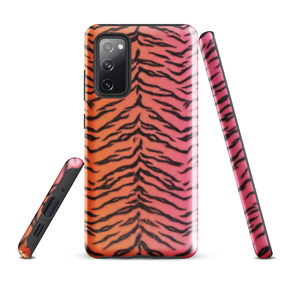 Sunset Tiger Print Tough Case for Samsung