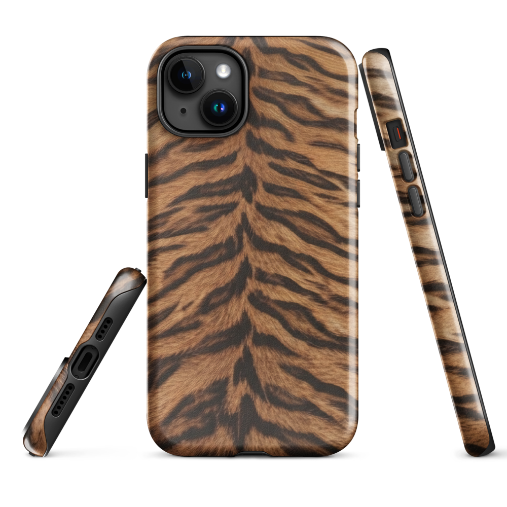 Tiger Print Tough Case for iPhone®