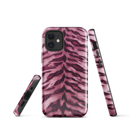 Pink Tiger Print Tough Case for iPhone®