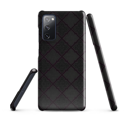 Black and Purple Whimsy Mall Goth Snap Case for Samsung