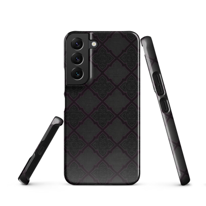 Black and Purple Whimsy Mall Goth Snap Case for Samsung