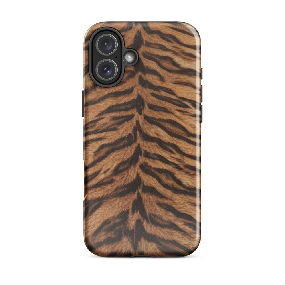 Tiger Print Tough Case for iPhone®