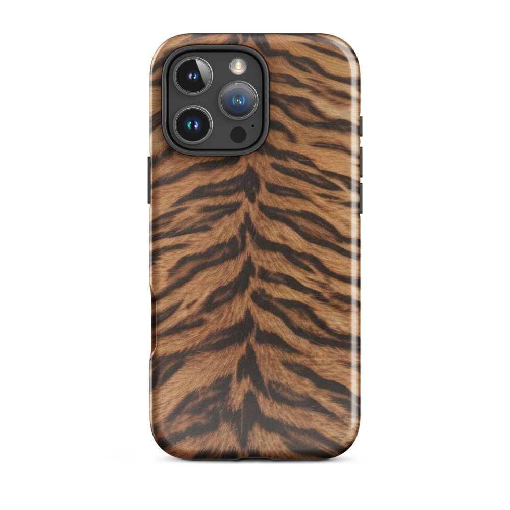 Tiger Print Tough Case for iPhone®