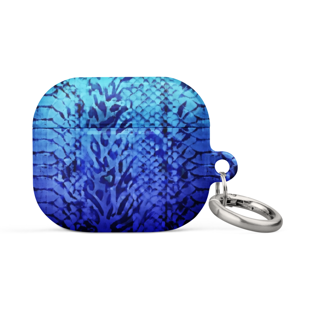 Blue Snake & Leopard Print Case for AirPods®