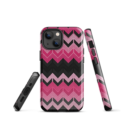 Pink Chevron Tough Case for iPhone®