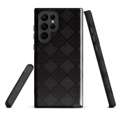 Black and Purple Whimsy Mall Goth Tough Case for Samsung