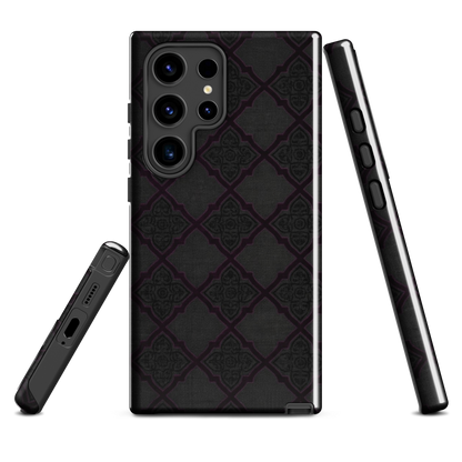 Black and Purple Whimsy Mall Goth Tough Case for Samsung