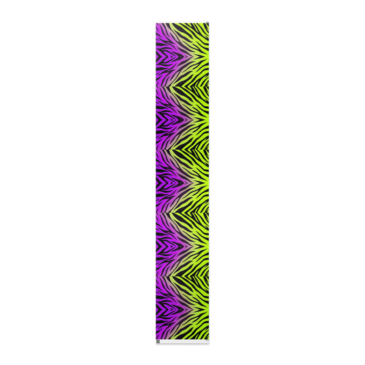 Zebra Print Neon purple and green Y2K inspired Wrapping Papers
