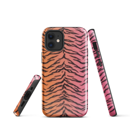Sunset Tiger Print Tough Case for iPhone®