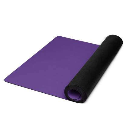 Energy Flows Where Intention Goes Purple Pilates Yoga Mat