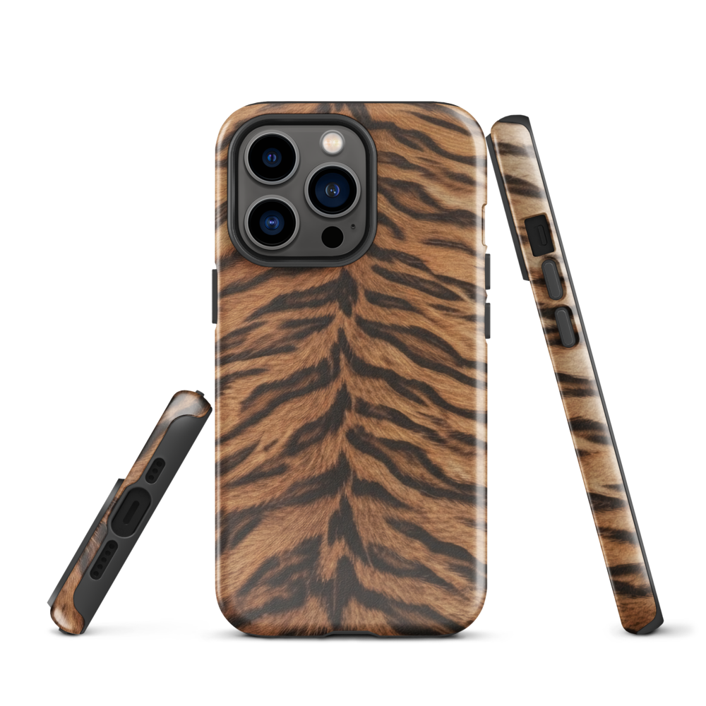Tiger Print Tough Case for iPhone®