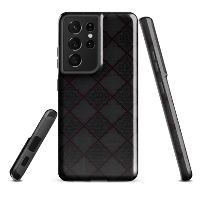 Black and Purple Whimsy Mall Goth Tough Case for Samsung
