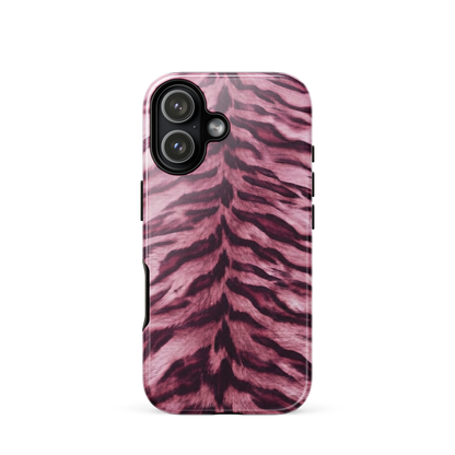 Pink Tiger Print Tough Case for iPhone®