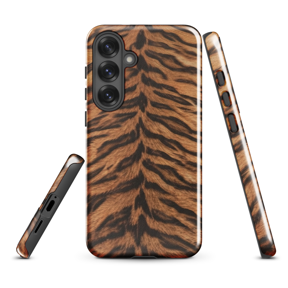 Tiger Print Tough Case for Samsung
