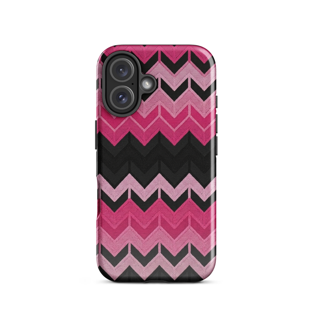 Pink Chevron Tough Case for iPhone®