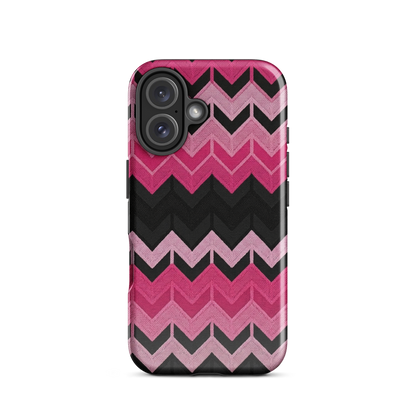 Pink Chevron Tough Case for iPhone®