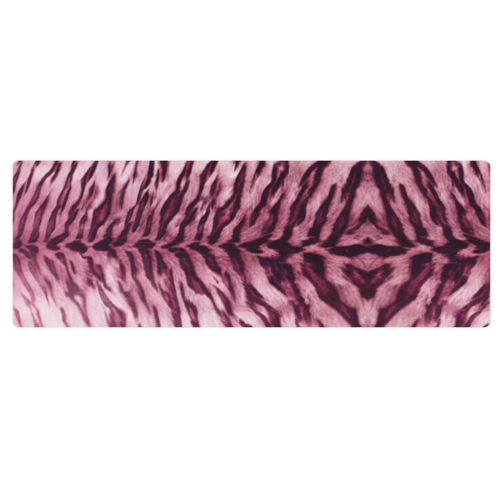 Pink Tiger Print Yoga Mat