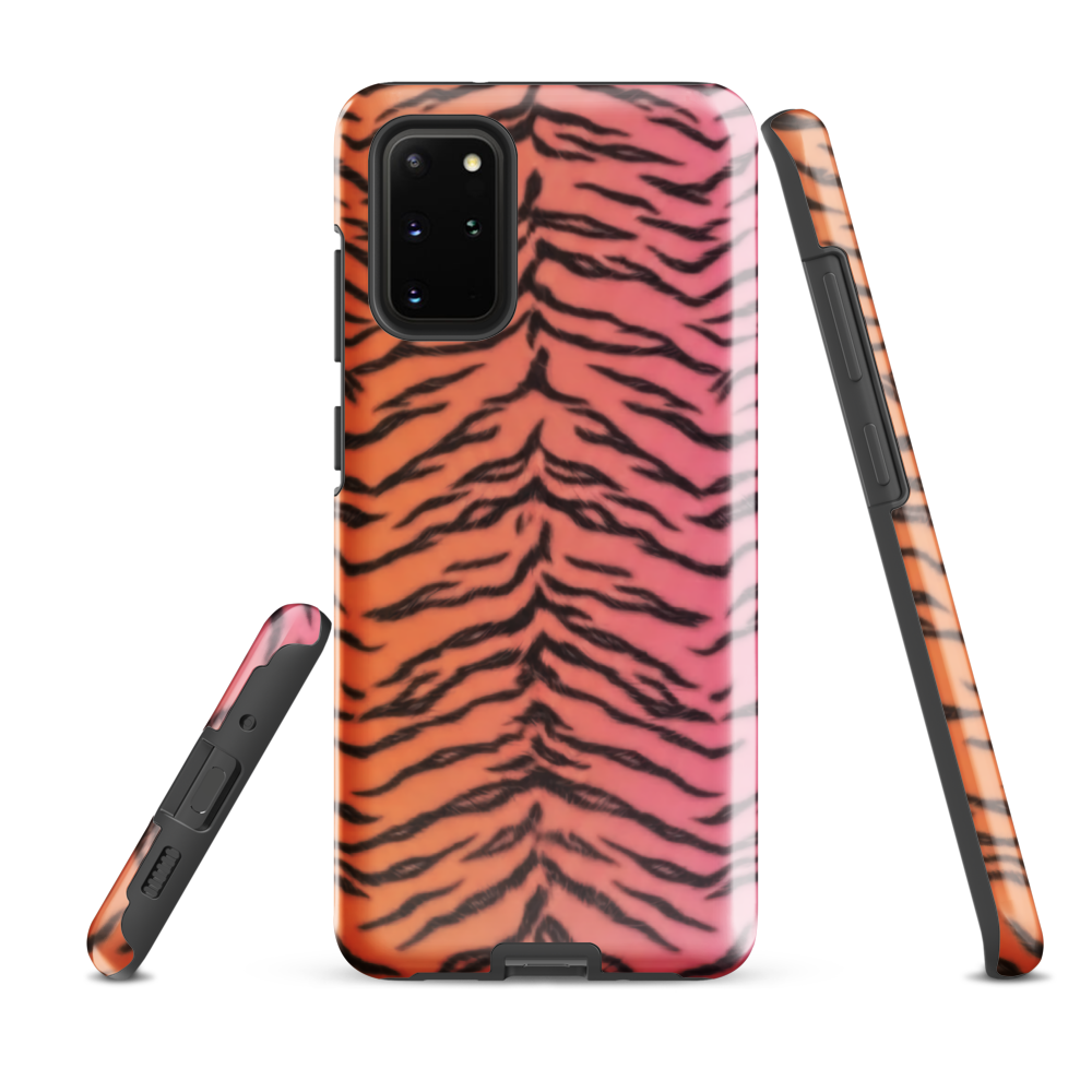Sunset Tiger Print Tough Case for Samsung