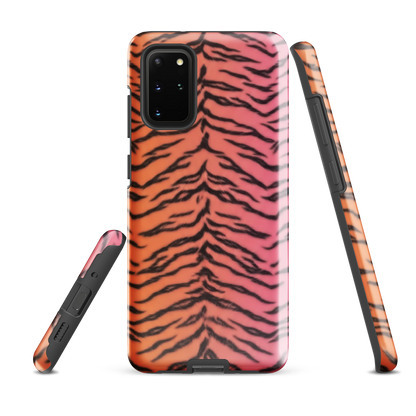 Sunset Tiger Print Tough Case for Samsung