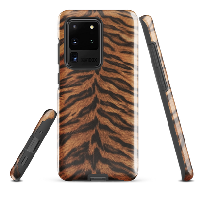 Tiger Print Tough Case for Samsung