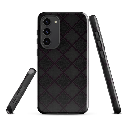 Black and Purple Whimsy Mall Goth Tough Case for Samsung