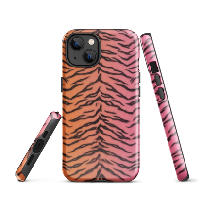 Sunset Tiger Print Tough Case for iPhone®