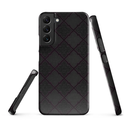 Black and Purple Whimsy Mall Goth Snap Case for Samsung