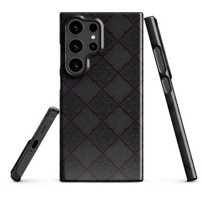 Black and Purple Whimsy Mall Goth Snap Case for Samsung