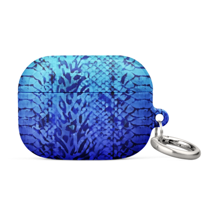 Blue Snake & Leopard Print Case for AirPods®