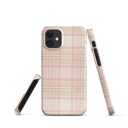 Yellow and Cream Coquette Snap Case for iPhone
