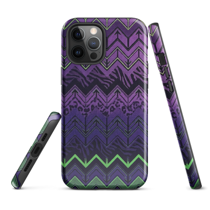 Halloween Edition Chevron Zebra & Leopard Print Tough Case for iPhone®