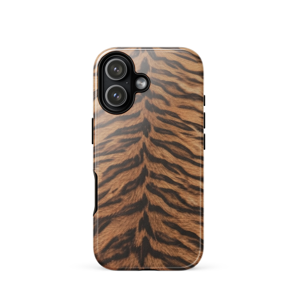 Tiger Print Tough Case for iPhone®