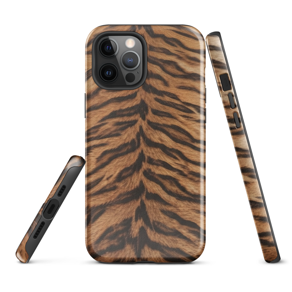 Tiger Print Tough Case for iPhone®