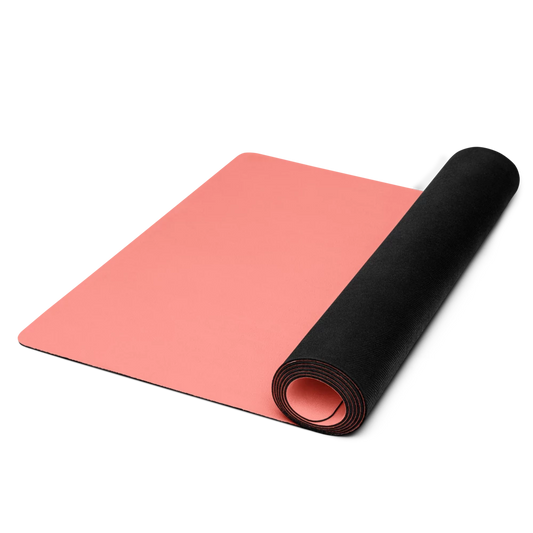 Create Your Own Peace Coral Pilates Yoga Mat