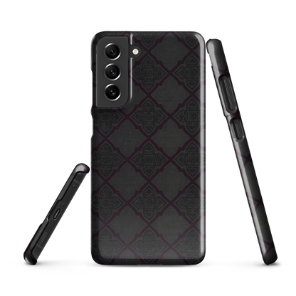 Black and Purple Whimsy Mall Goth Snap Case for Samsung