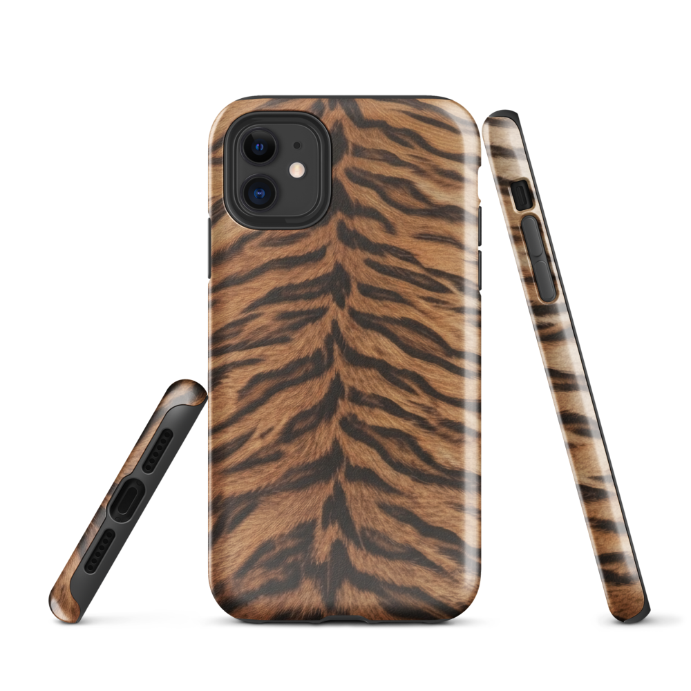 Tiger Print Tough Case for iPhone®