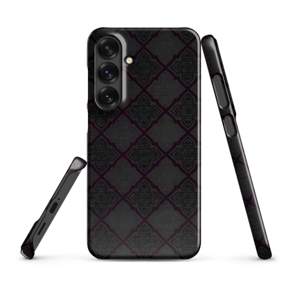 Black and Purple Whimsy Mall Goth Snap Case for Samsung